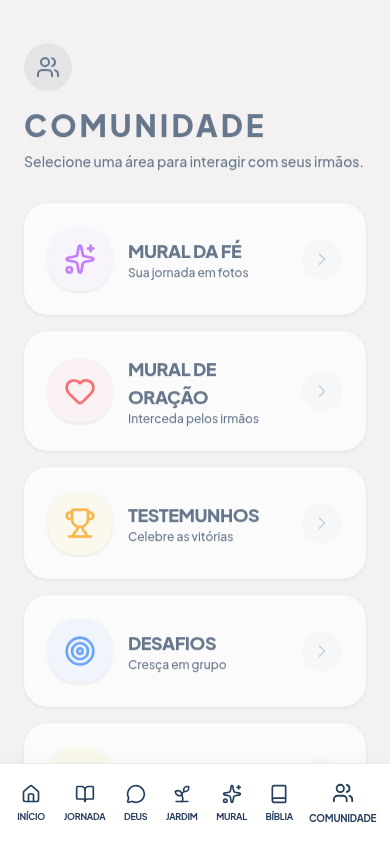 Pré-visualização do aplicativo Perto de Deus Pai